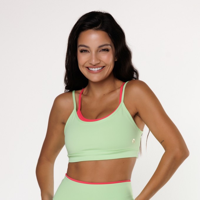 Top Start Bicolor Duplo Poliamida Verde Pixy