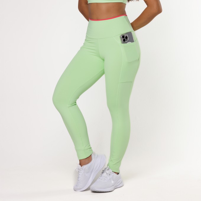 Legging Start Com Bolso Lateral Poliamida Pixy