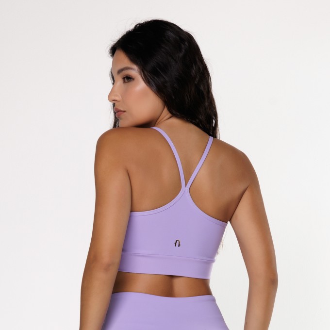 Top Básico Nadador Lavanda
