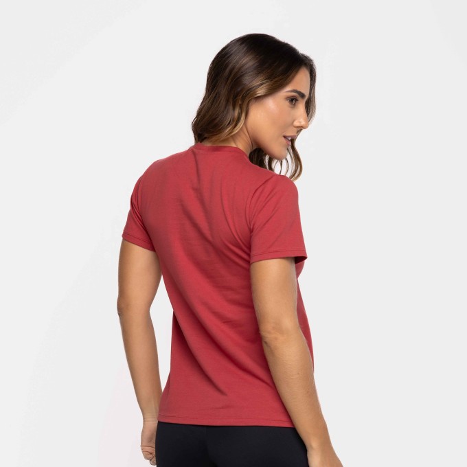T-Shirt Slim Algodão Rouge