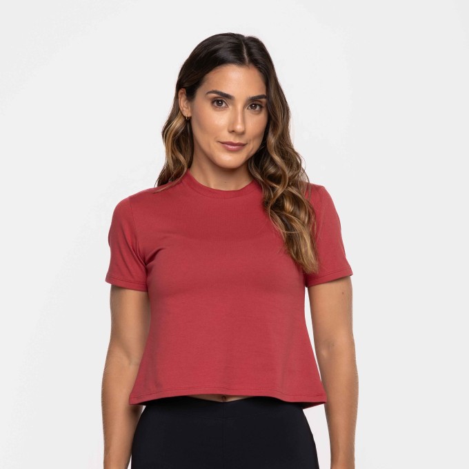 T-Shirt Ampla Algodão Rouge