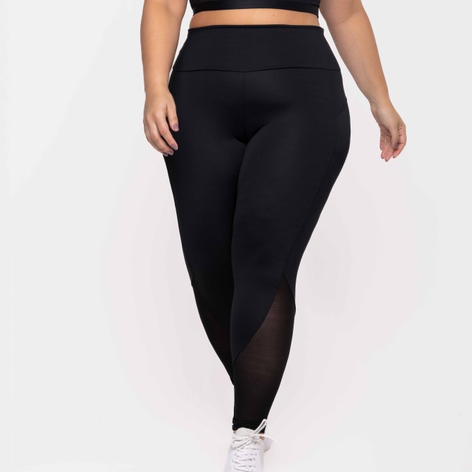 Legging Urban Poliamida Preta