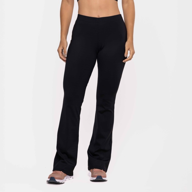 Calça Street Bailarina Poliamida Preta