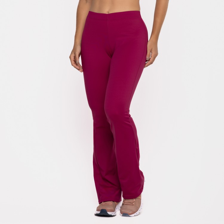 Calça Street Flare Poliamida Desejo