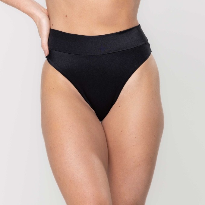 Calcinha Biquíni Hot Pants Happiness Preto
