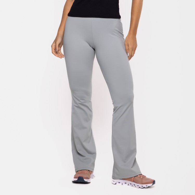 Calça Street Flare Poliamida Granizo