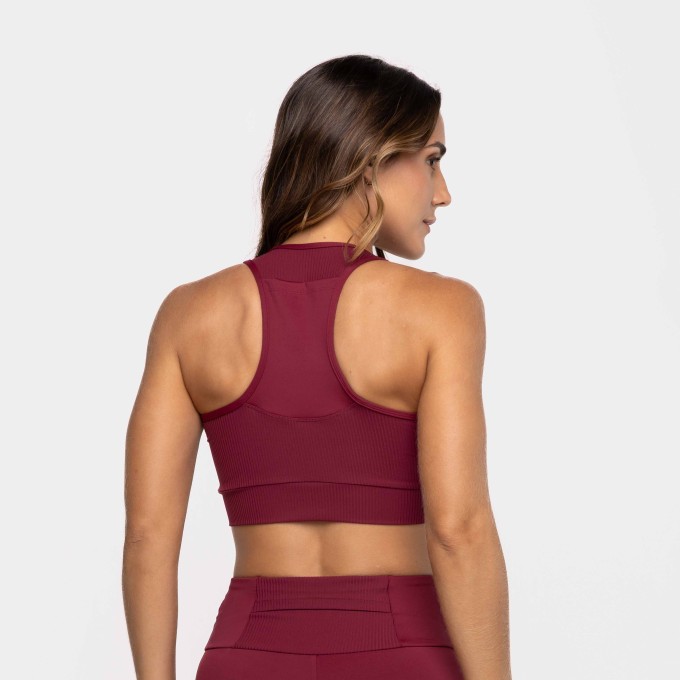 Top Sense com Bolso Romã