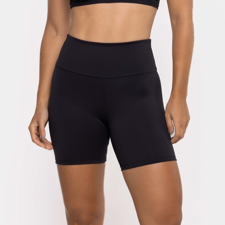 Bermuda Sense Bolso Invisível Preta