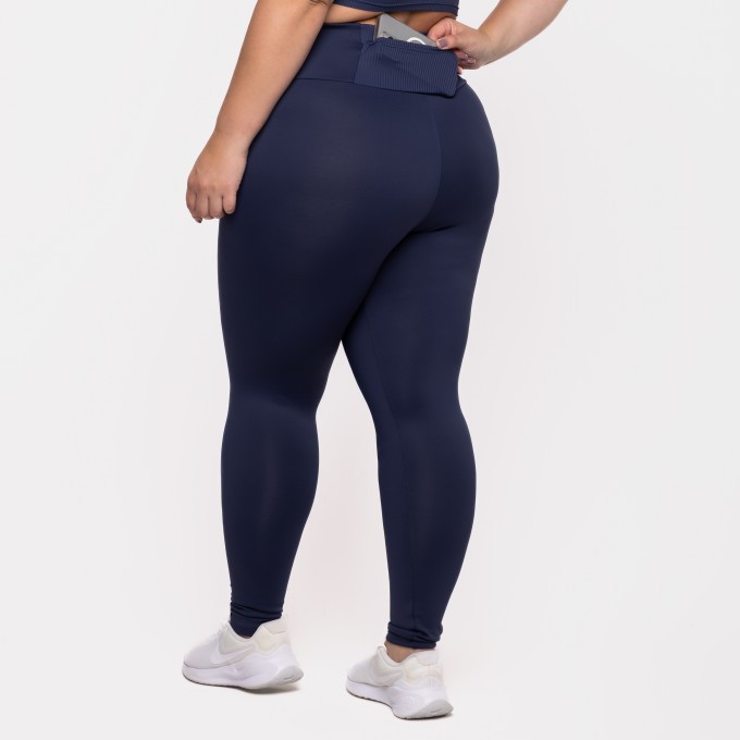 Legging Sense Bolso Invisível Marinho Classic