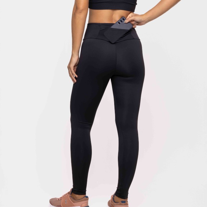 Legging Sense Bolso Invisível Preta