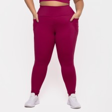 Legging Street com Bolsos Laterais Poliamida Desejo