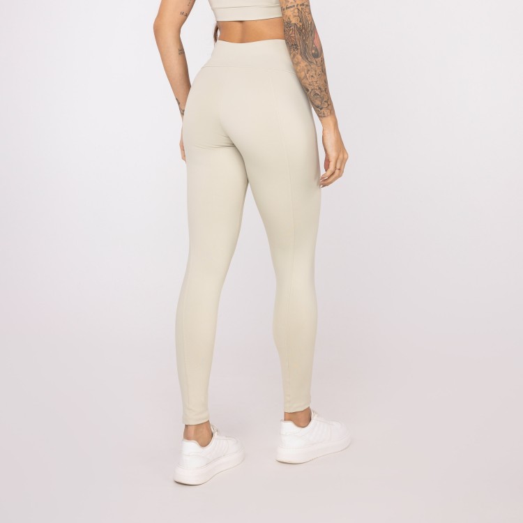 Legging Meia Lua Areia