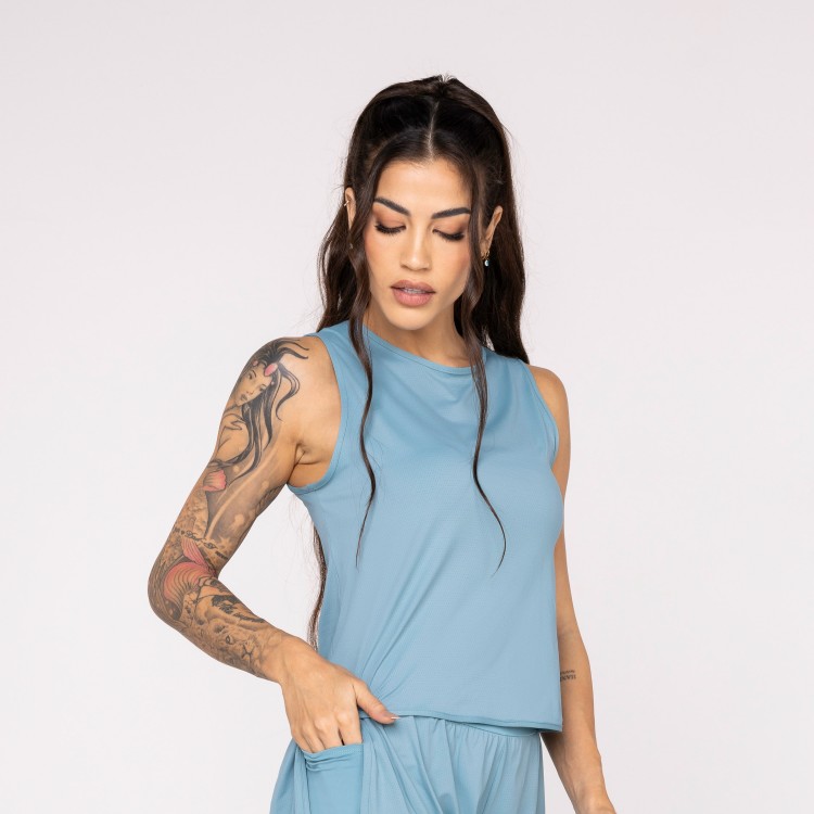 Cropped de Corrida Street Lazulli