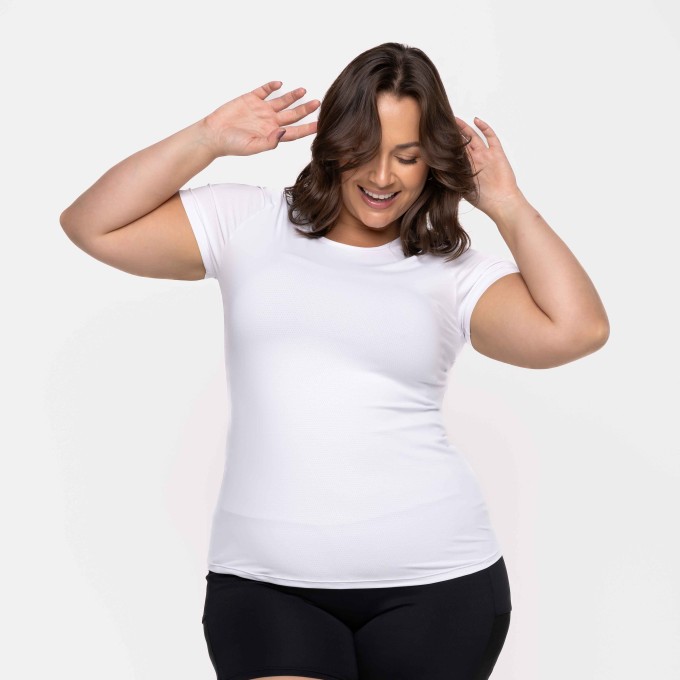 Blusa de Corrida Street Branca