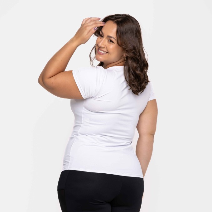 Blusa de Corrida Street Branca