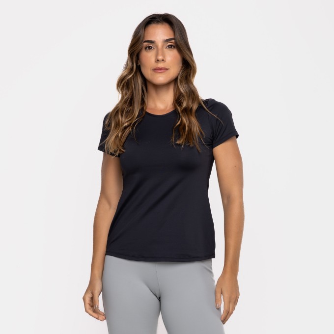 Blusa de Corrida Street Preta