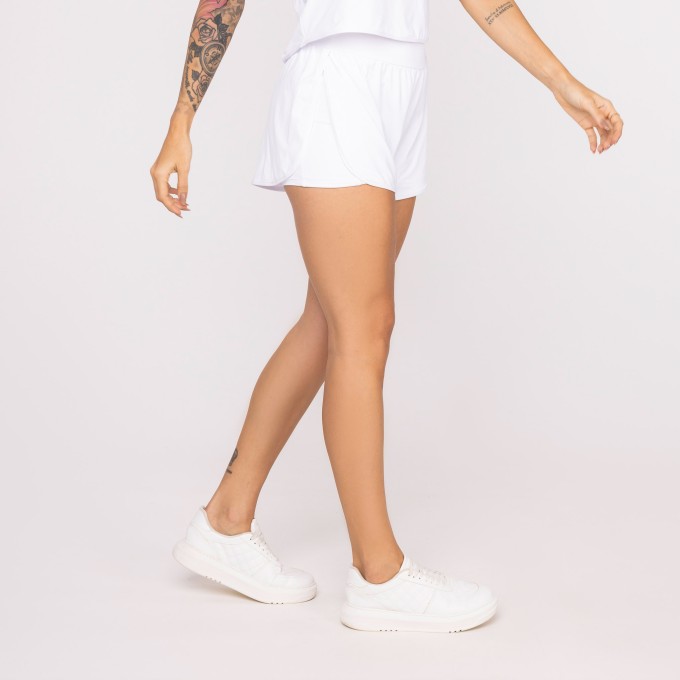Short de Corrida Street Branco
