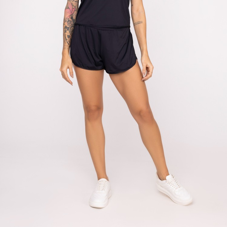 Short de Corrida Street Preto
