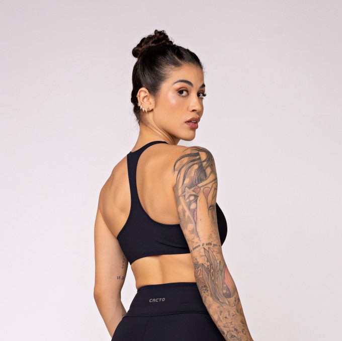 Top Nadador Brisa Preto