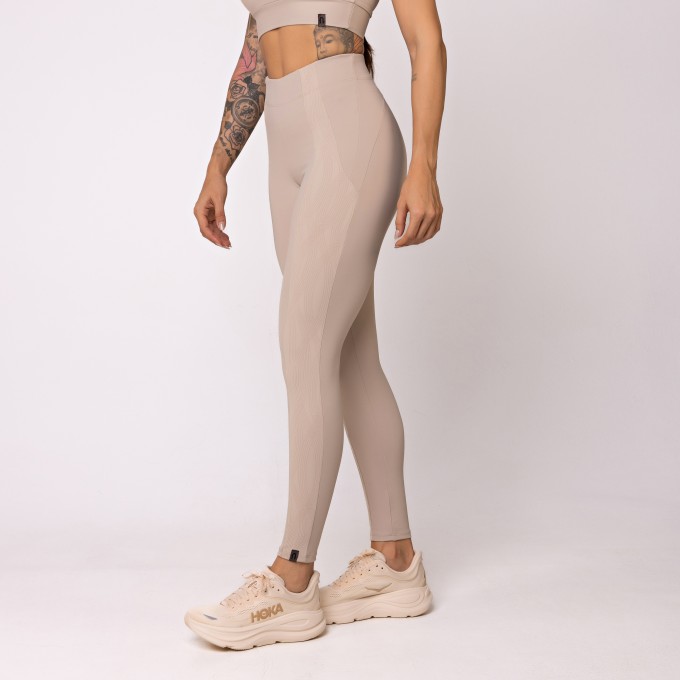 Legging Texturizada Ondas Tapioca