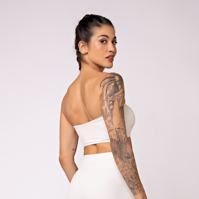 Top Faixa Oásis OffWhite