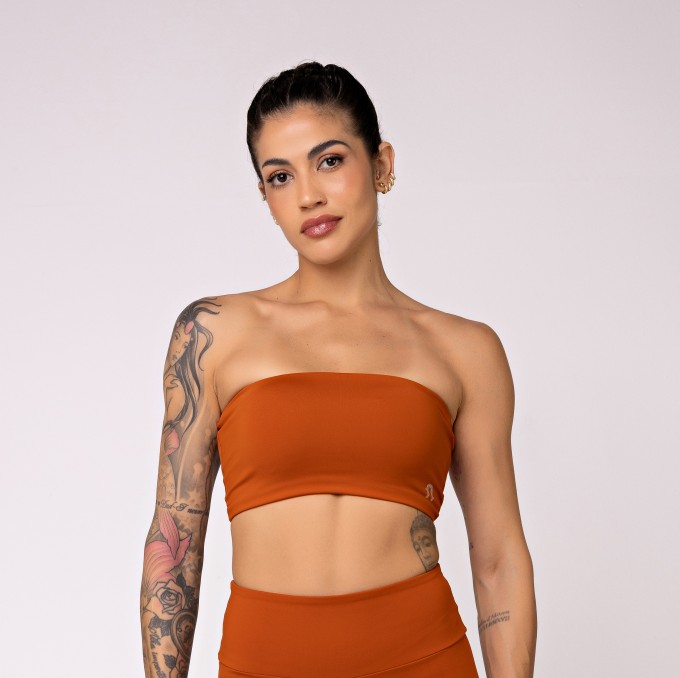 Top Faixa Oásis Bronze