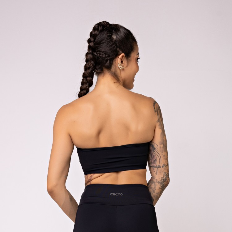 Top Faixa Oásis Preto