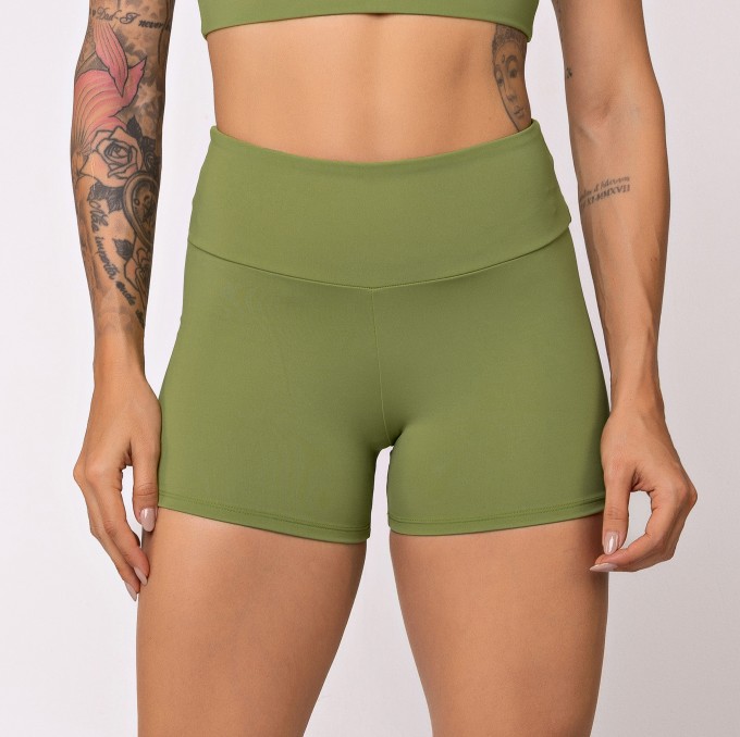 Short Básico Dunas Oliva