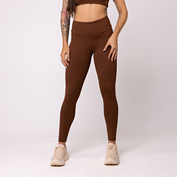 Legging Básica Dunas Cacau