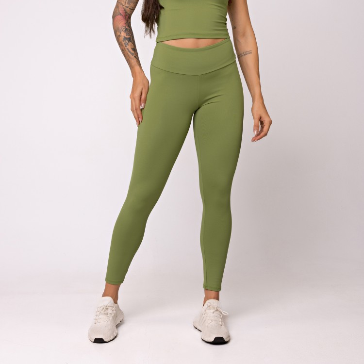Legging Básica Dunas Oliva