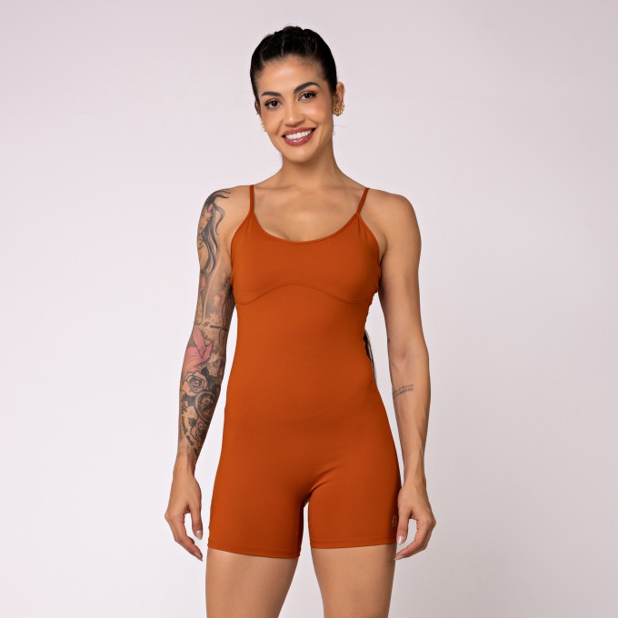 Macaquinho com Alcinhas Reguláveis Oásis Bronze