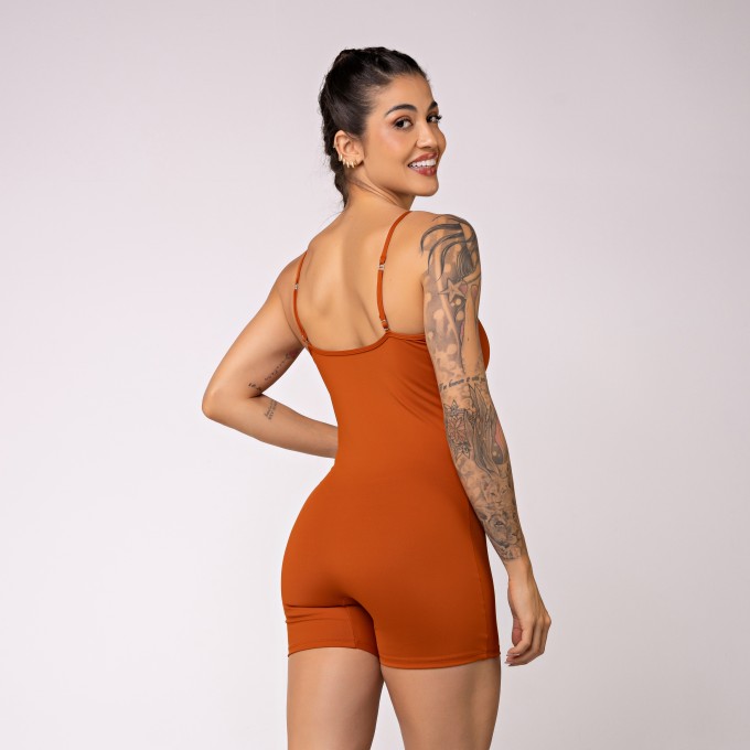 Macaquinho com Alcinhas Reguláveis Oásis Bronze