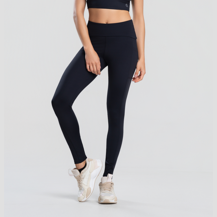 Legging com Bolso Lateral Impulso Preto