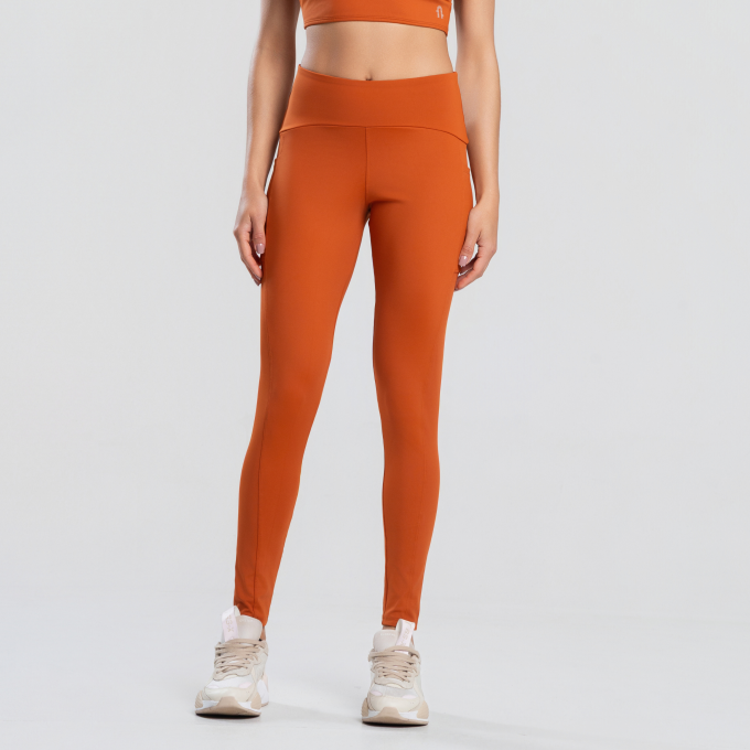 Legging com Bolso Lateral Impulso Bronze