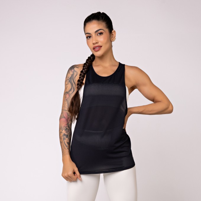 Regata Dry Fit Nara Preta