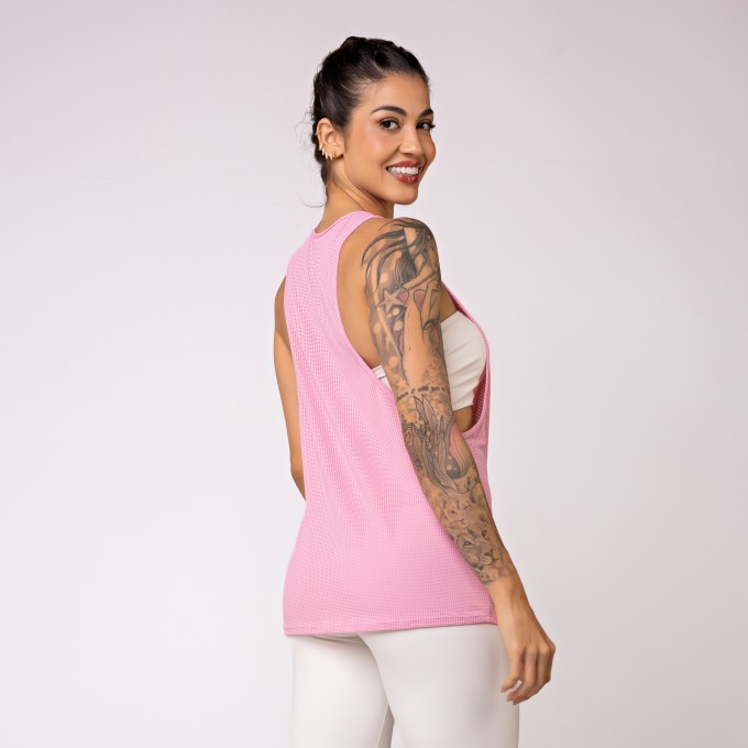 Regata Dry Fit Nara Rosa