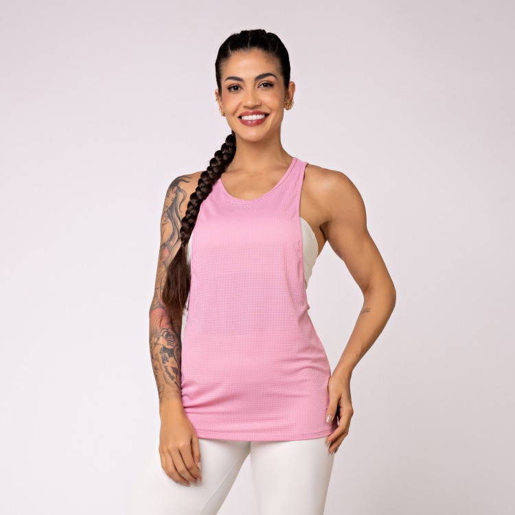 Regata Dry Fit Nara Rosa