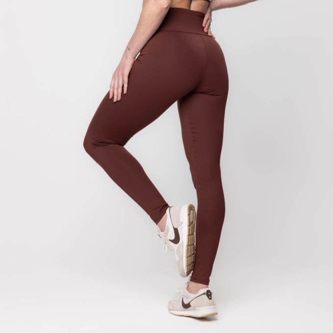 Legging Básica Marrom