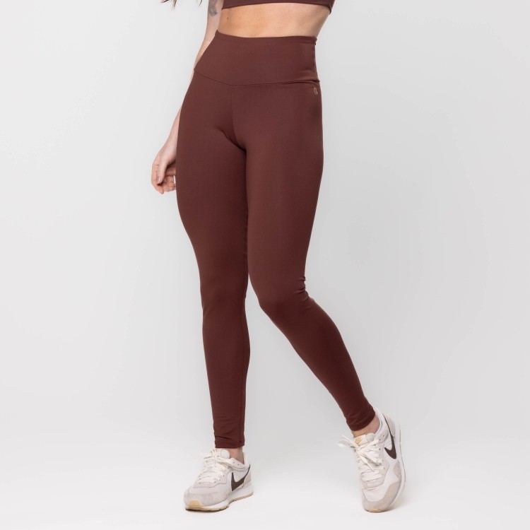 Legging Básica Marrom