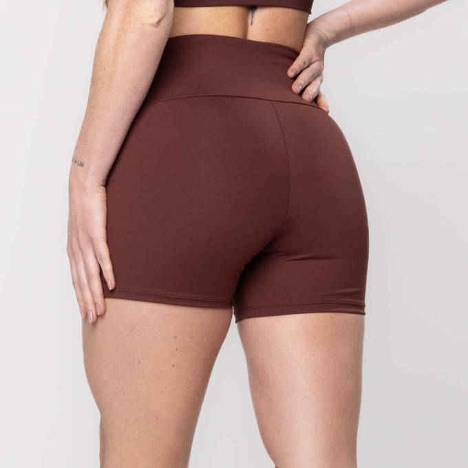 Short Básico Marrom