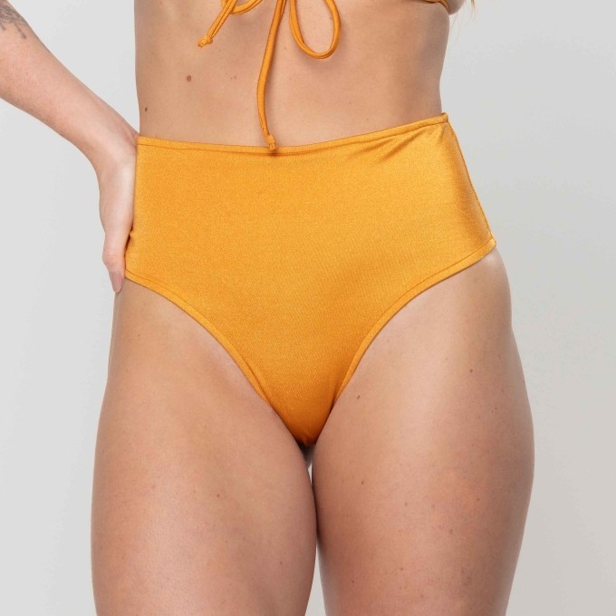 Calcinha Biquíni Hot Pants Fio Duplo Glee Damasco